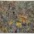 Waldboden, handgestickt, Glitter 24 x 30 cm, 2018